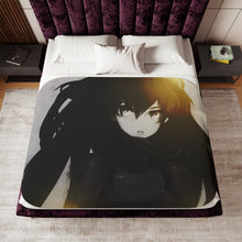Load image into Gallery viewer, Anime Neon Genesis Evangelionr Sherpa Blanket
