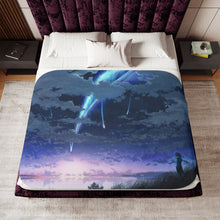 Load image into Gallery viewer, Anime Your Name. Sherpa Blanket

