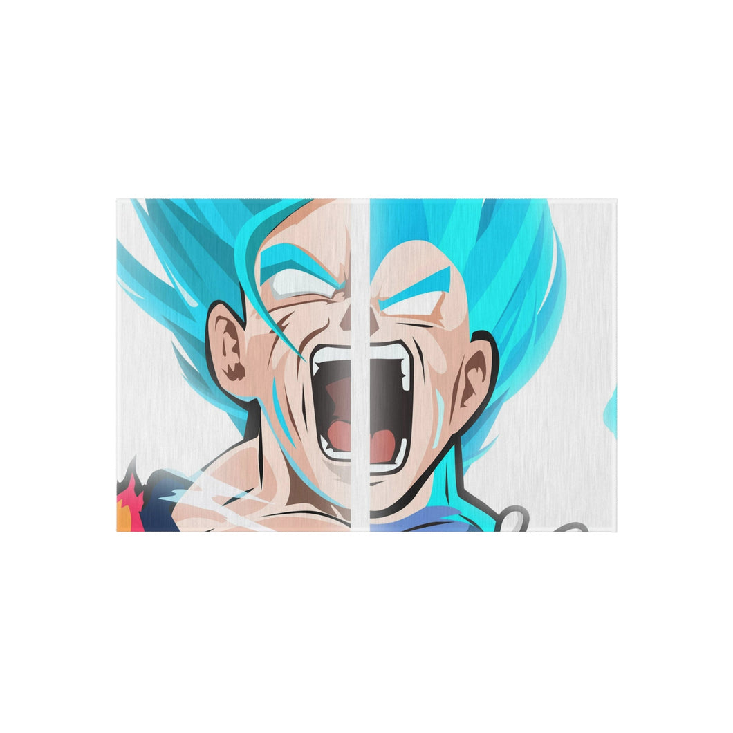 Vegeta (Dragon Ball),Goku,Super Saiyan Blue Rug