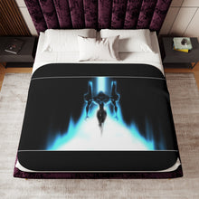Load image into Gallery viewer, Anime Neon Genesis Evangelion Sherpa Blanket
