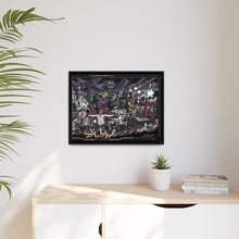 Load image into Gallery viewer, Anime Neon Genesis Evangelion Canvas Framed Art Print

