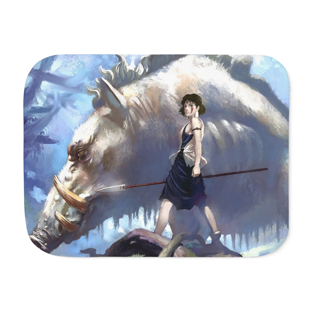 Anime Princess Mononoke Sherpa Blanket
