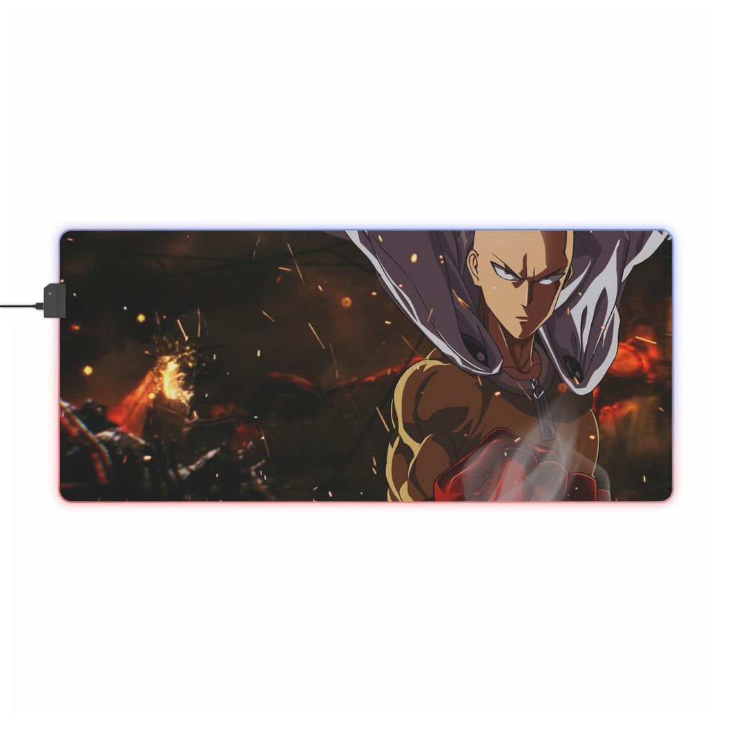 Saitama RGB LED Mouse Pad (Desk Mat)