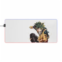 Load image into Gallery viewer, My Hero Academia Izuku Midoriya RGB LED Mouse Pad (Desk Mat)
