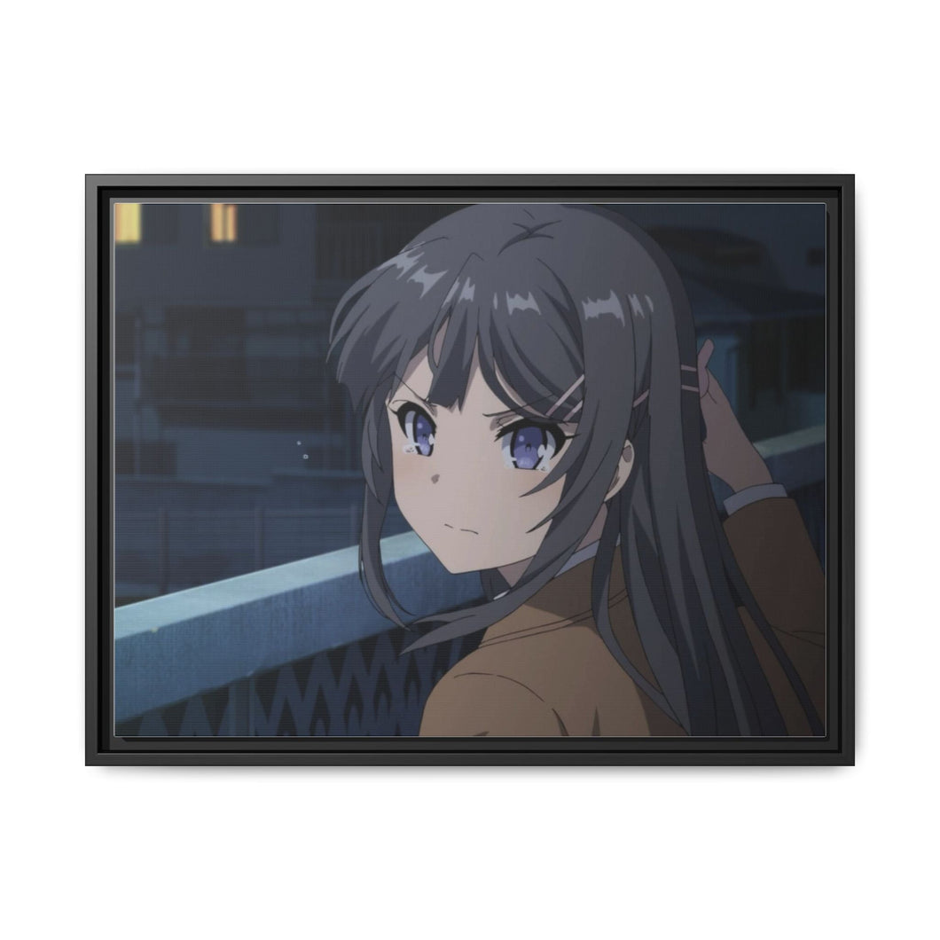 Tears Of Love Canvas Framed Art Print