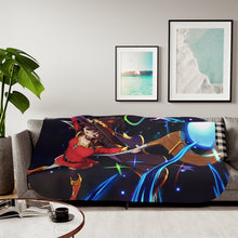 Load image into Gallery viewer, EXPLOSION!!! Megumi-chan Sherpa Blanket
