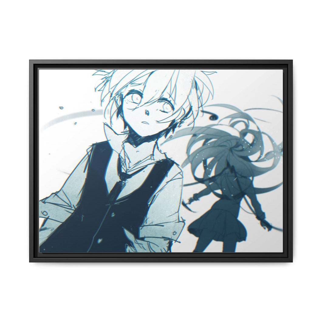 Assassination Classroom Nagisa Shiota, Kaede Kayano Canvas Framed Art Print