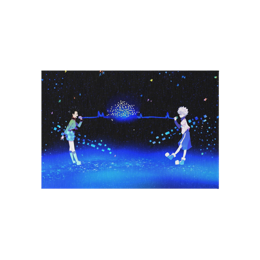 Hunter x Hunter Killua Zoldyck, Gon Freecss Rug