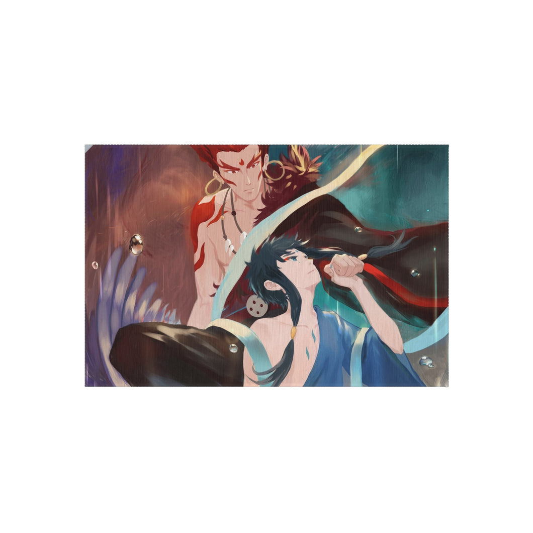 Big Fish & Begonia Rug