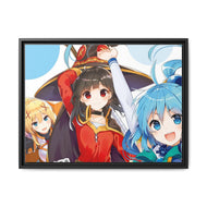 Anime KonoSuba - God’s blessing on this wonderful world!! Canvas Framed Art Print