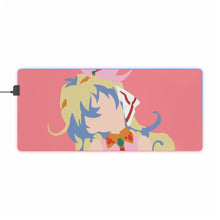 Load image into Gallery viewer, nia tengen toppa gurren lagann minimalist RGB LED Mouse Pad (Desk Mat)
