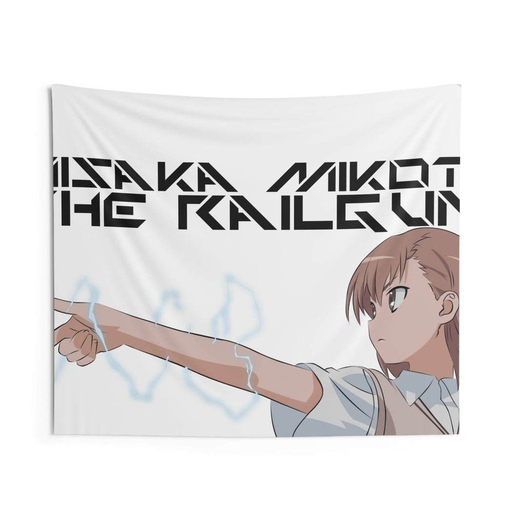 A Certain Scientific Railgun Indoor Wall Tapestry
