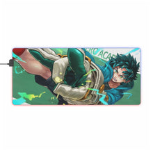 Load image into Gallery viewer, My Hero Academia Izuku Midoriya RGB LED Mouse Pad (Desk Mat)
