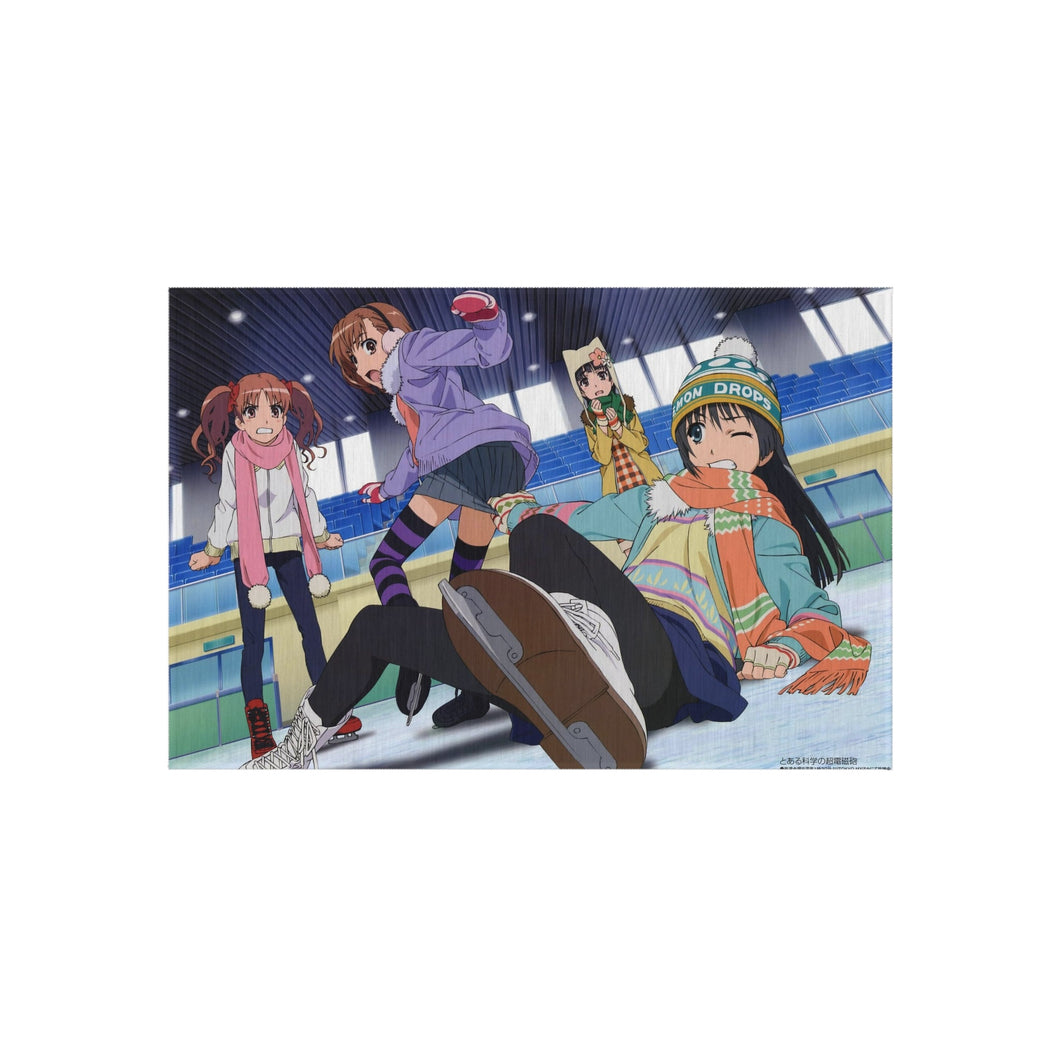 A Certain Scientific Railgun Mikoto Misaka, Kuroko Shirai, Ruiko Saten Rug