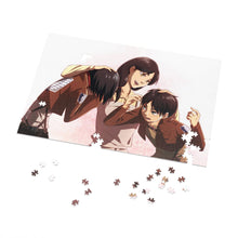 Load image into Gallery viewer, Eren Jäger,Mikasa Ackerman and Carla Yeager Jigsaw Puzzle
