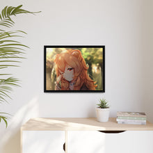 Load image into Gallery viewer, Cute raphtalia Canvas Framed Art Print

