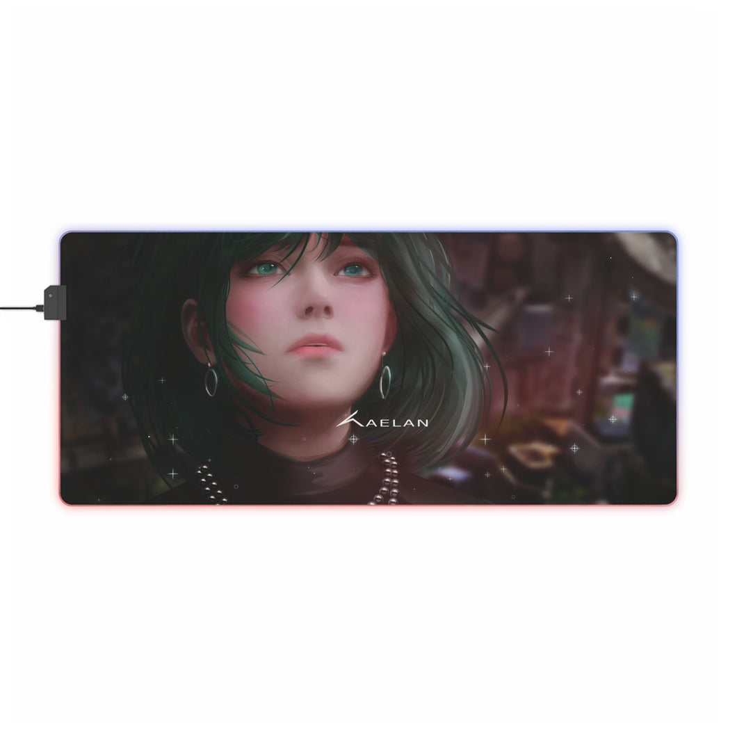 Anime One-Punch Man RGB LED Mouse Pad (Desk Mat)