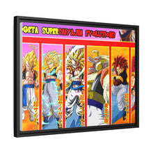 Load image into Gallery viewer, Gogeta Supersaiyajin Evolutions Canvas Framed Art Print
