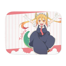 Load image into Gallery viewer, Miss Kobayashi&#39;s Dragon Maid Sherpa Blanket
