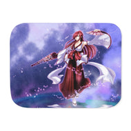 Erza Scarlet Sherpa Blanket