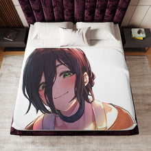 Load image into Gallery viewer, Chainsaw Man Sherpa Blanket

