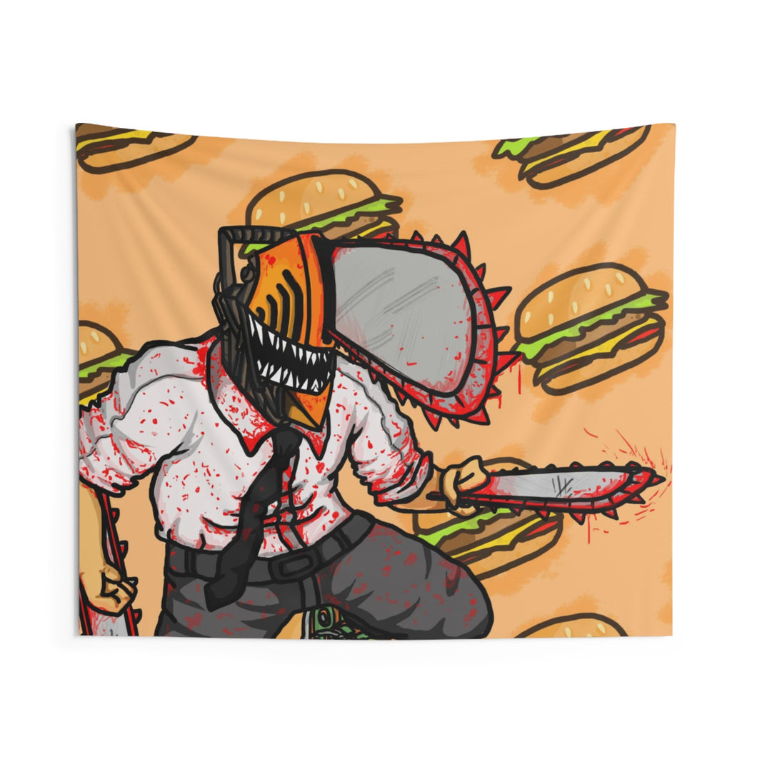 Chainsawman Indoor Wall Tapestry
