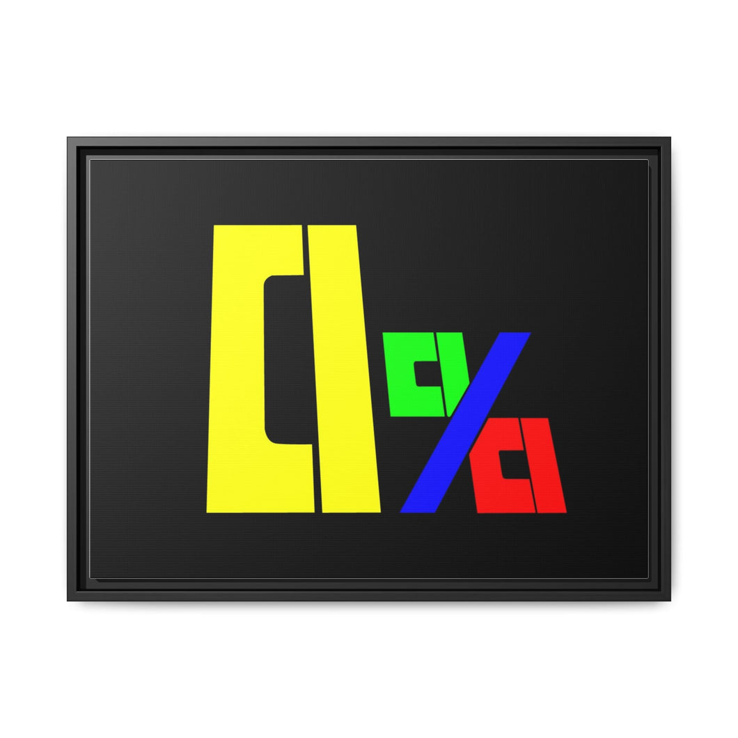 Mob Psycho 0% Canvas Framed Art Print