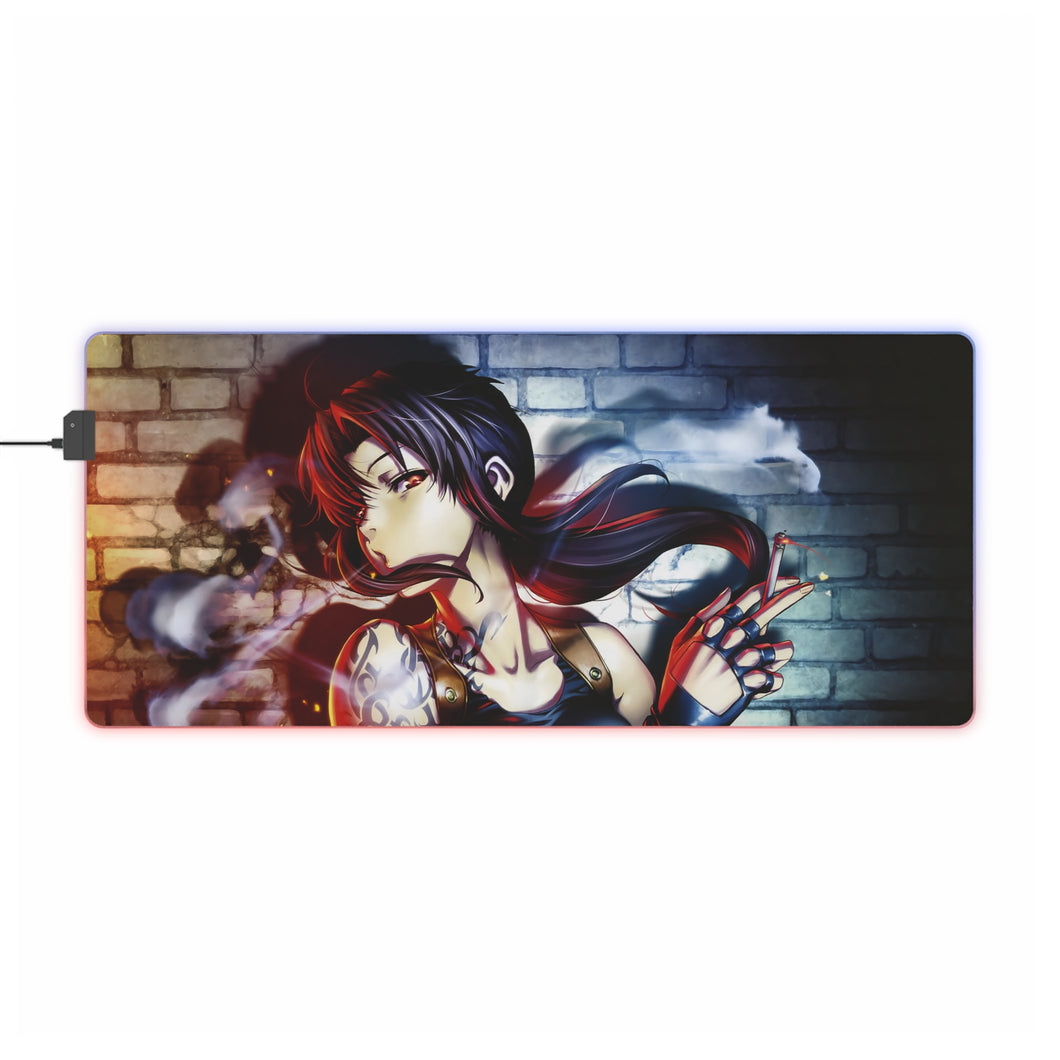 Black Lagoon RGB LED Mouse Pad (Desk Mat)