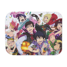 Load image into Gallery viewer, Anime Blue Exorcist Sherpa Blanket
