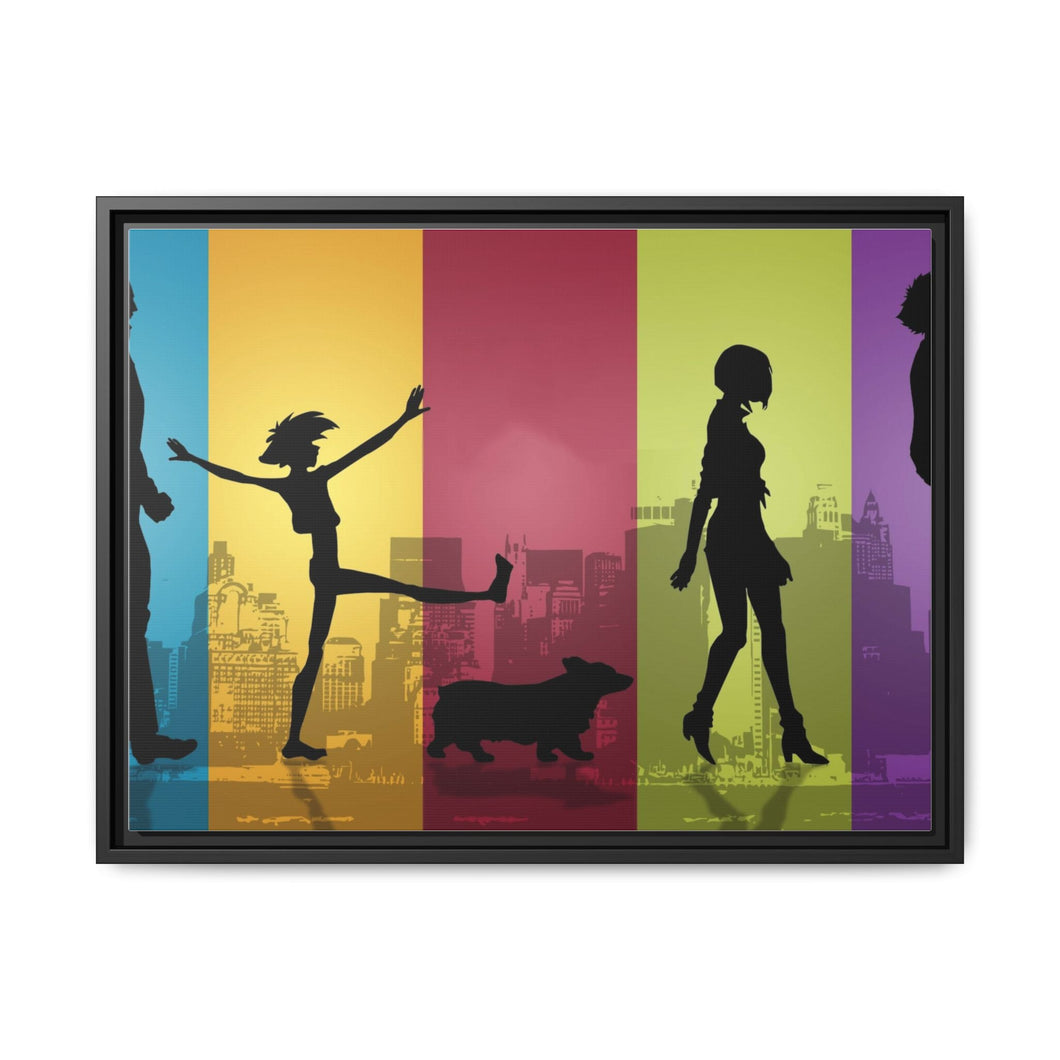 Anime Cowboy Bebop Canvas Framed Art Print