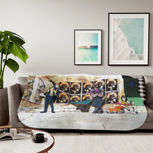 Load image into Gallery viewer, Anime Cowboy Bebop Sherpa Blanket
