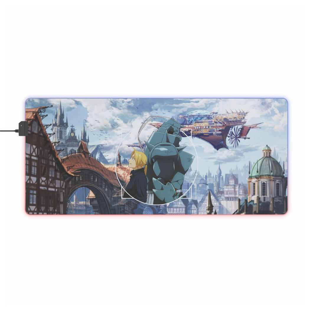 Alphonse Elric RGB LED Mouse Pad (Desk Mat)