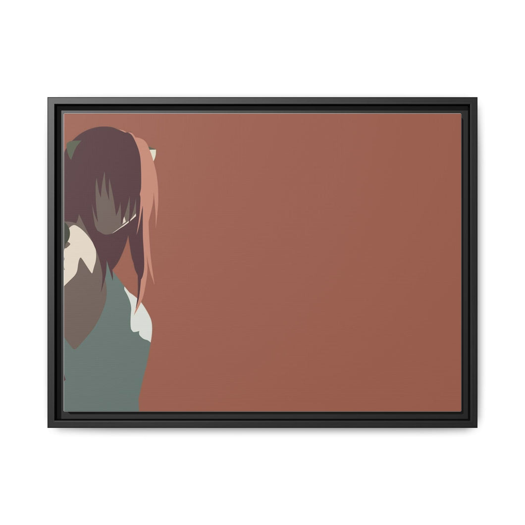 Lucy Canvas Framed Art Print