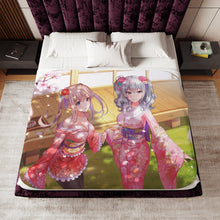 Load image into Gallery viewer, Anime Kantai Collection Sherpa Blanket
