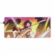 Load image into Gallery viewer, Anime Attack On Titan RGB LED Mouse Pad (Desk Mat)

