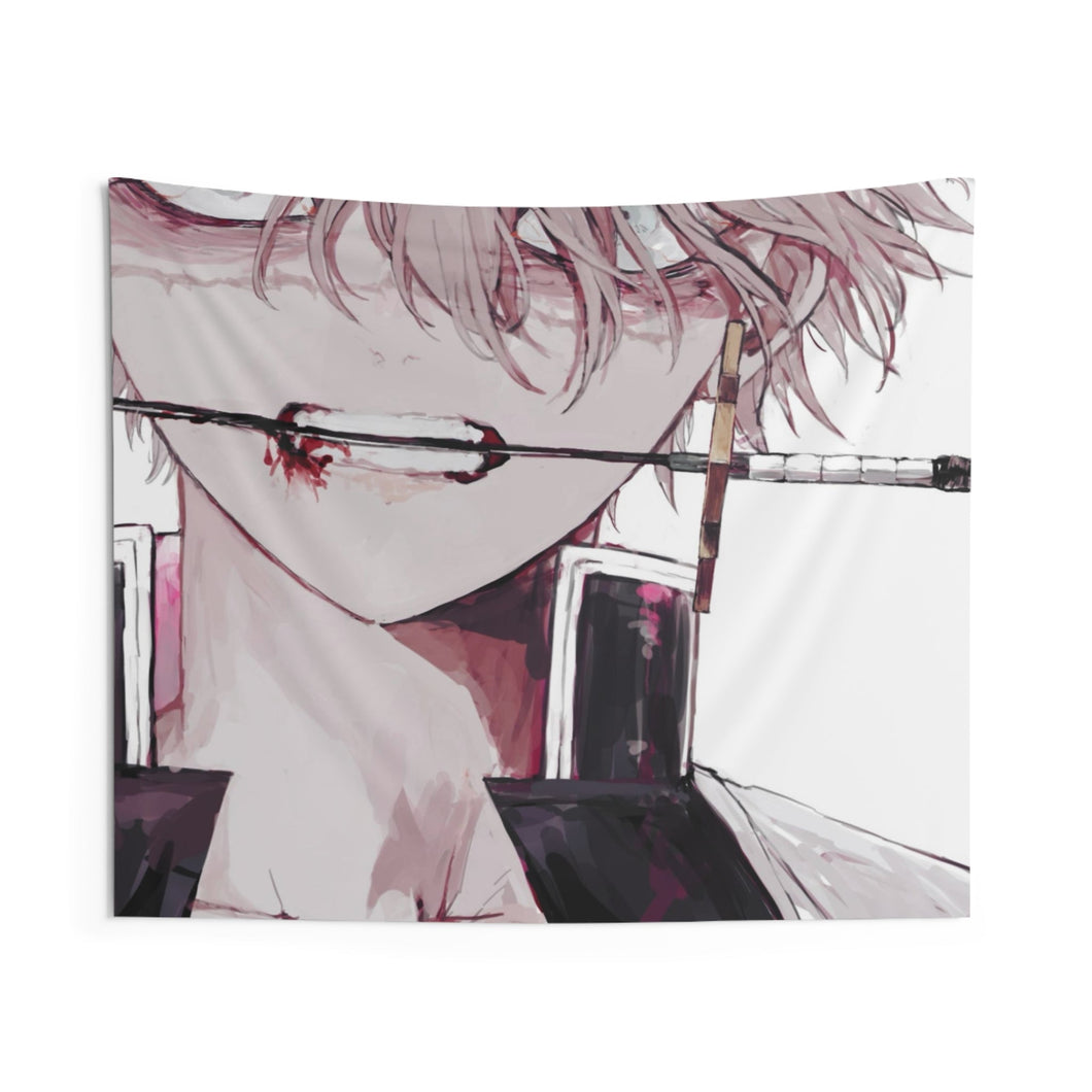 Crazy Sanemi Indoor Wall Tapestry