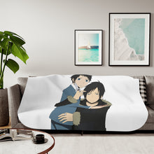 Load image into Gallery viewer, Durarara!! Izaya Orihara Sherpa Blanket
