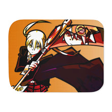 Load image into Gallery viewer, Anime Soul Eaterr Sherpa Blanket
