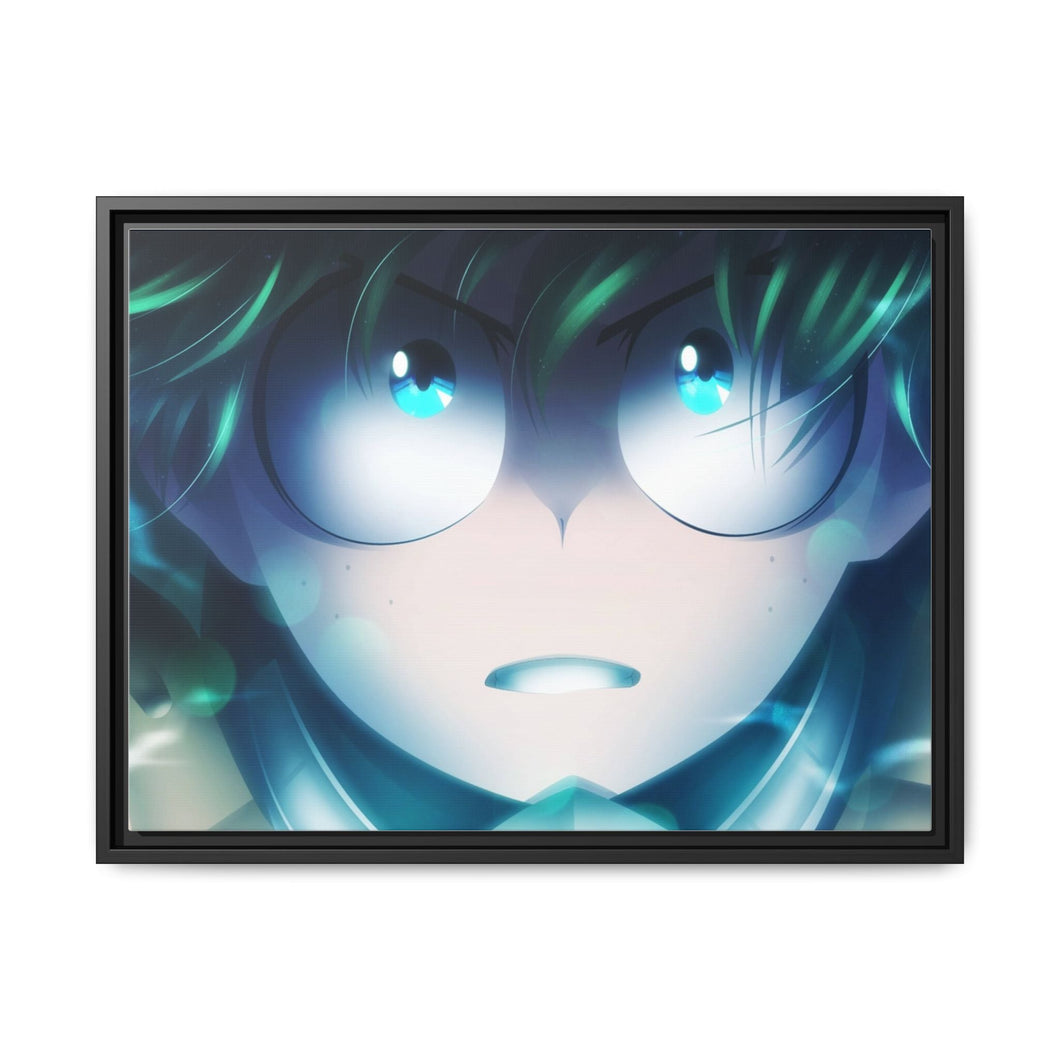Boku no Hero Academia Ch105 - Deku Canvas Framed Art Print