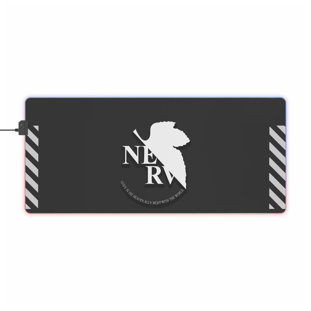 Evangelion NERV RGB LED Mouse Pad (Desk Mat)