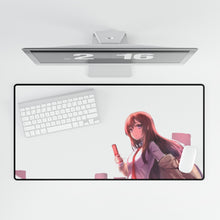 Load image into Gallery viewer, Makise Kurisu Mouse Pad (Desk Mat)
