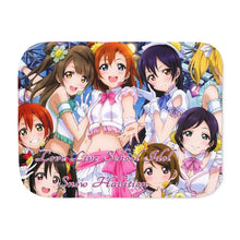 Load image into Gallery viewer, Love Live! Maki Nishikino, Kotori Minami, Umi Sonoda, Honoka Kousaka, Rin Hoshizora Sherpa Blanket

