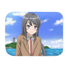 Load image into Gallery viewer, Rascal Does Not Dream of Bunny Girl Senpai Sherpa Blanket
