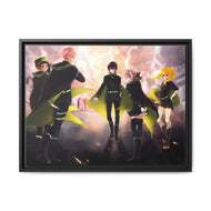 Seraph Of The End Canvas Framed Art Print
