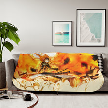 Load image into Gallery viewer, Natsu Dragneel Sherpa Blanket

