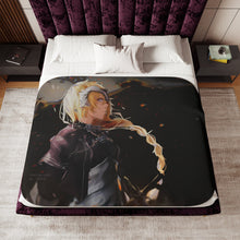 Load image into Gallery viewer, Fate/Apocrypha Ruler Sherpa Blanket
