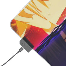 Load image into Gallery viewer, Naruto Uzumaki and Sasuke Uchiha&#39;s eyes RGB LED Mouse Pad (Desk Mat)
