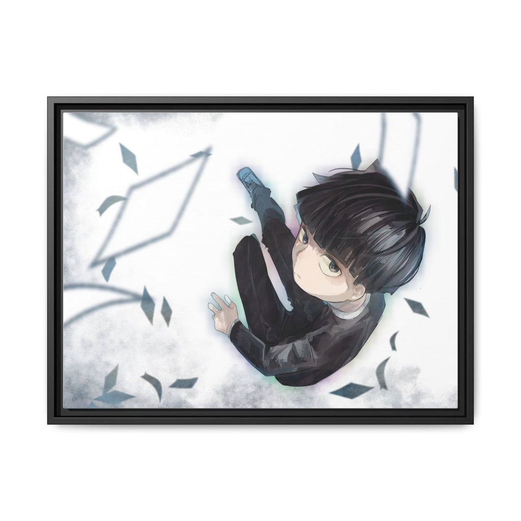 Mob Psycho 100 Shigeo Kageyama Canvas Framed Art Print