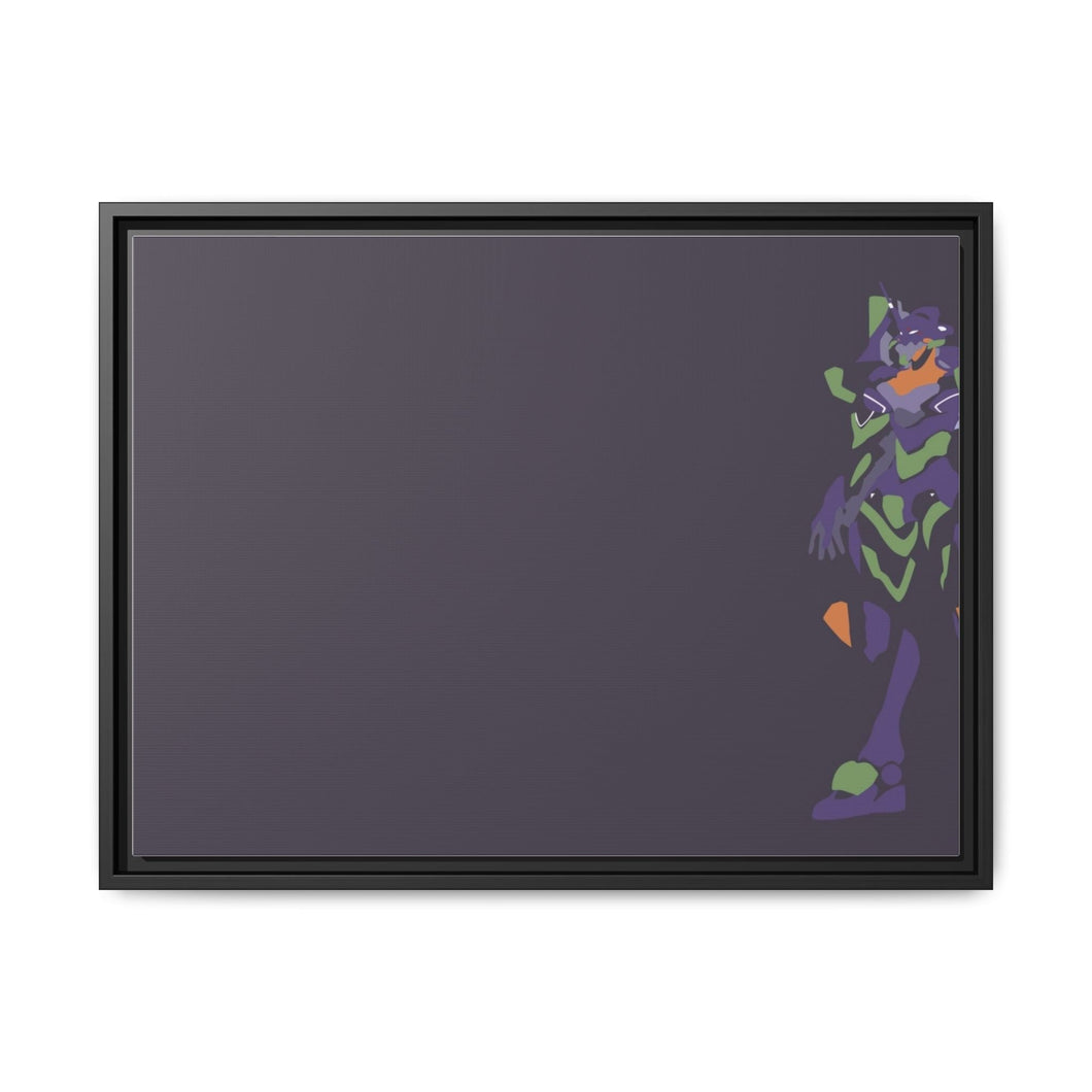 Anime Neon Genesis Evangelion Canvas Framed Art Print