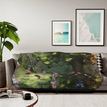 Load image into Gallery viewer, Anohana Sherpa Blanket
